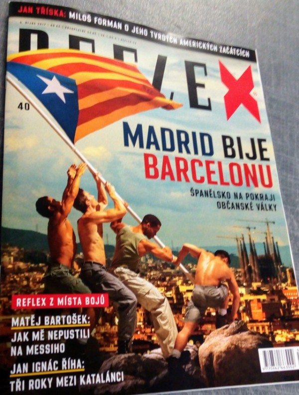 Jaroslav Foglar a Jan T��ska v Reflexu �. 40