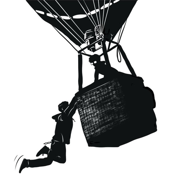 Petr Hugo �lik � Z�hada dra��ho kl��e. Ilustrace Petr Morkes